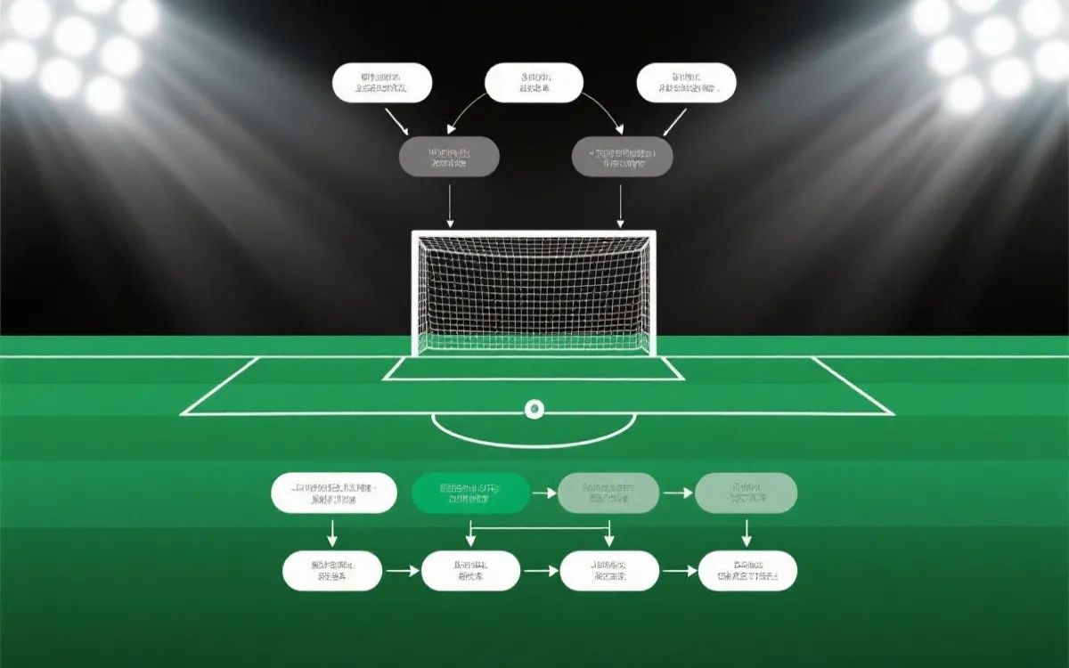 点球大战概率与决策流程图的视觉化
